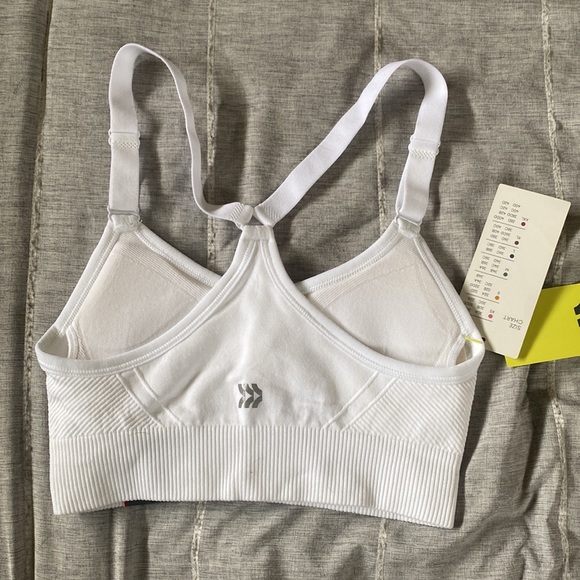 White Sports Bra - Picture 5 of 5